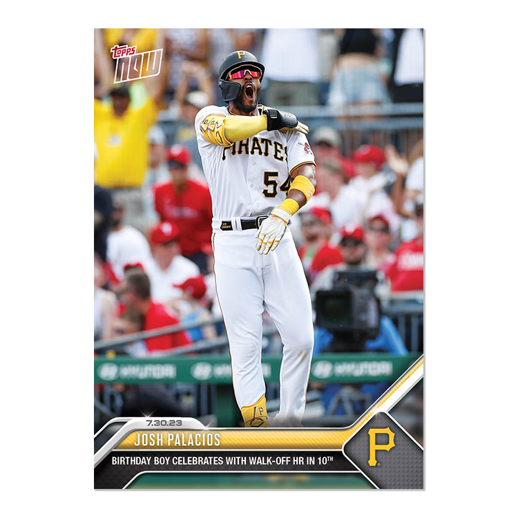 Josh Palacios  - 2023 MLB Topps NOW® Card 635 - PR: 467