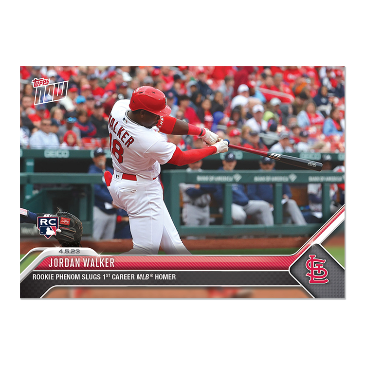 Jordan Walker  - 2023 MLB Topps NOW® Card 54 - PR: 9038