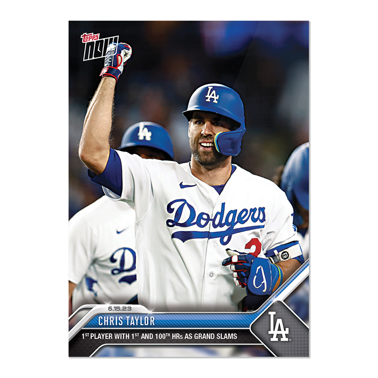 Chris Taylor  - 2023 MLB Topps NOW® Card 446 - PR: 496