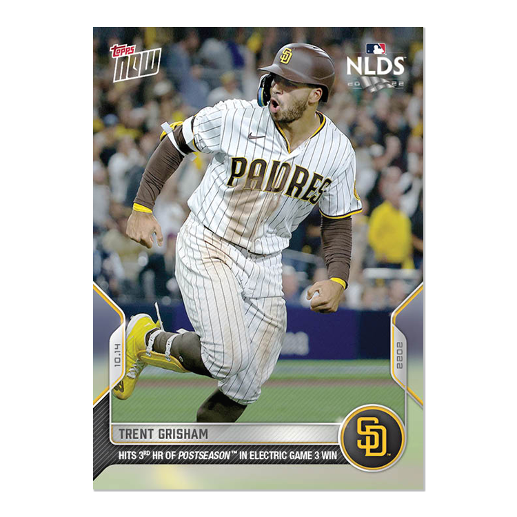 Trent Grisham  - 2022 MLB Topps NOW® Card 1076 - PR: 459