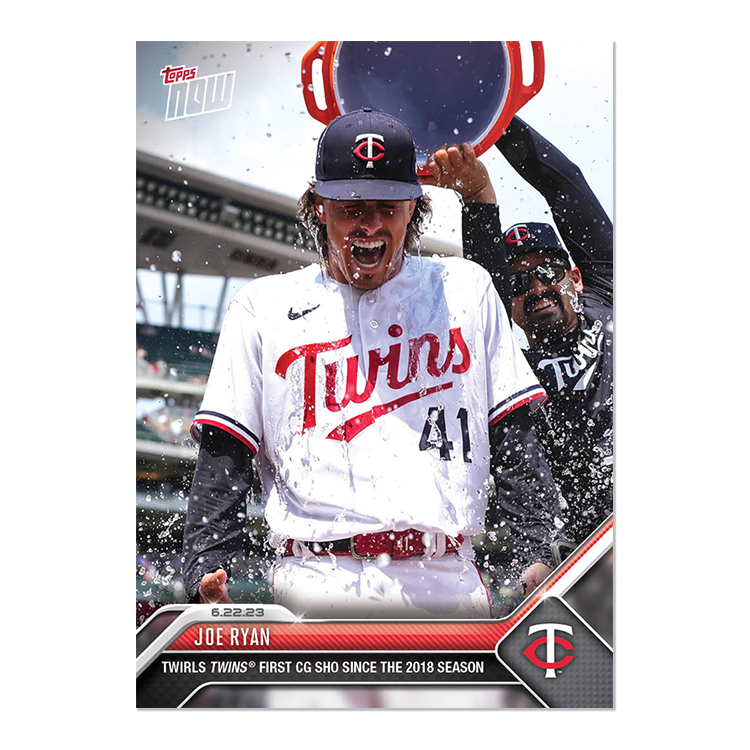 Joe Ryan  - 2023 MLB Topps NOW® Card 478 - PR: 543
