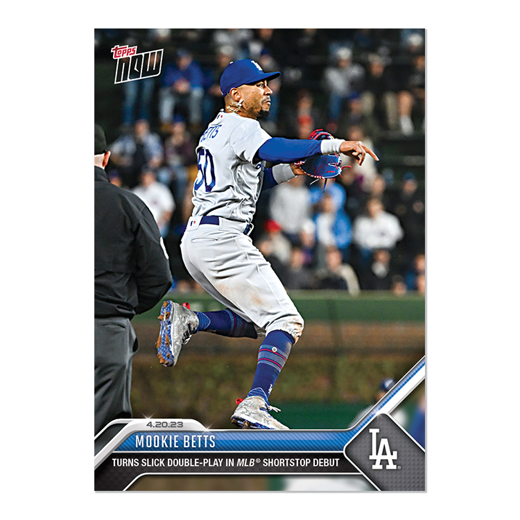 Mookie Betts  - 2023 MLB Topps NOW® Card 155 - PR: 618