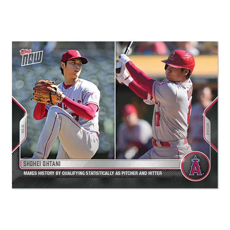 Shohei Ohtani  - 2022 MLB Topps NOW® Card 1023 - PR: 7331