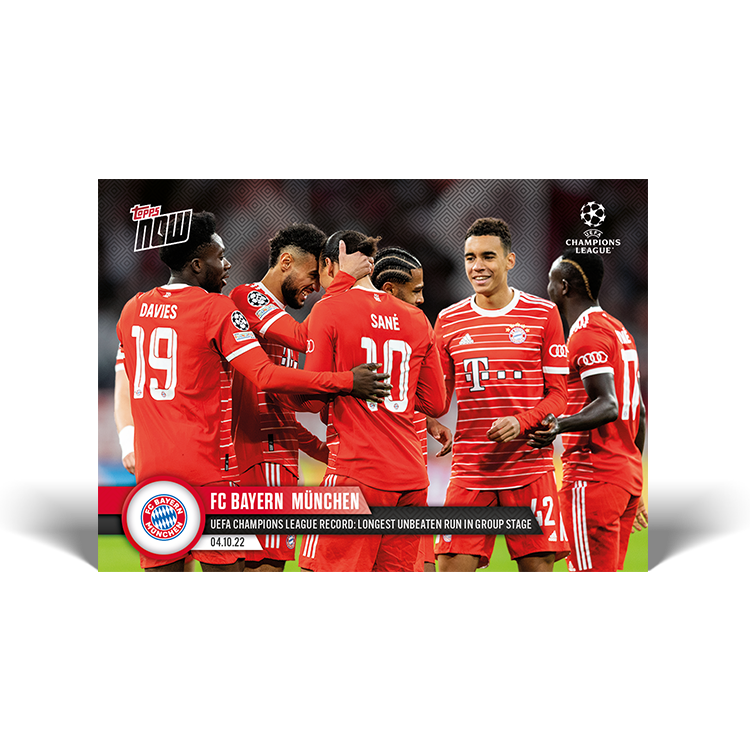 8 Card Bundle - UCL Topps NOW® - #29-36