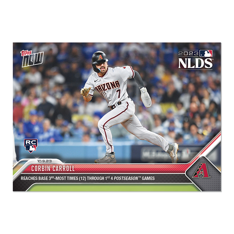 Corbin Carroll  - 2023 MLB Topps NOW® Card 981 - PR: 1645