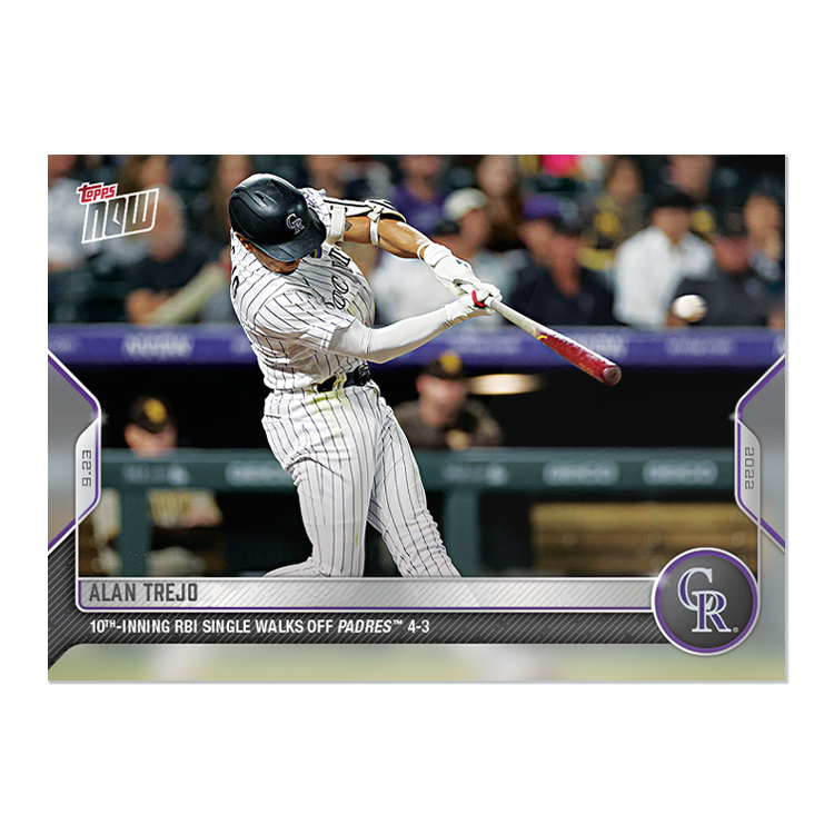 Alan Trejo  - 2022 MLB Topps NOW® Card 949 - PR: 281
