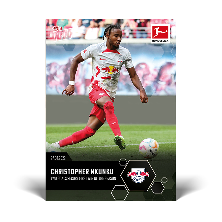 Two goals secure first win of the season - Bundesliga Topps NOW® Card #27 - PR: 146