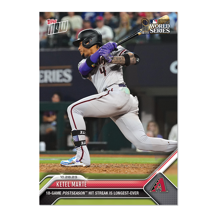 Ketel Marte  - 2023 MLB Topps NOW® Card 1055 - PR: 665