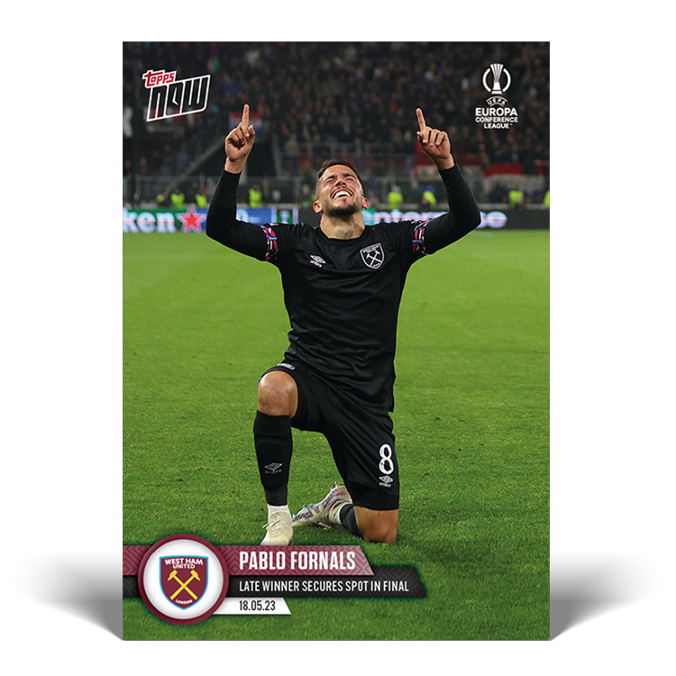Late winner secures spot in final - EL Topps NOW® Card #49 - PR: 299