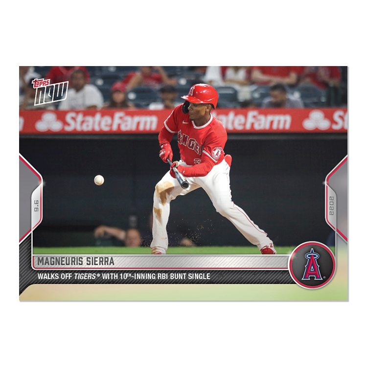 Magneuris Sierra  - 2022 MLB Topps NOW® Card 852 - PR: 226