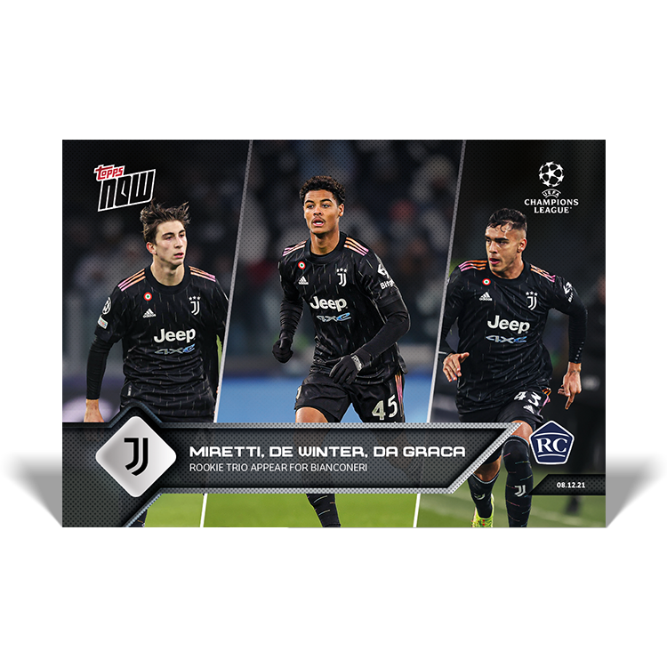 6 Card Bundle - UCL Topps NOW® - #96-101
