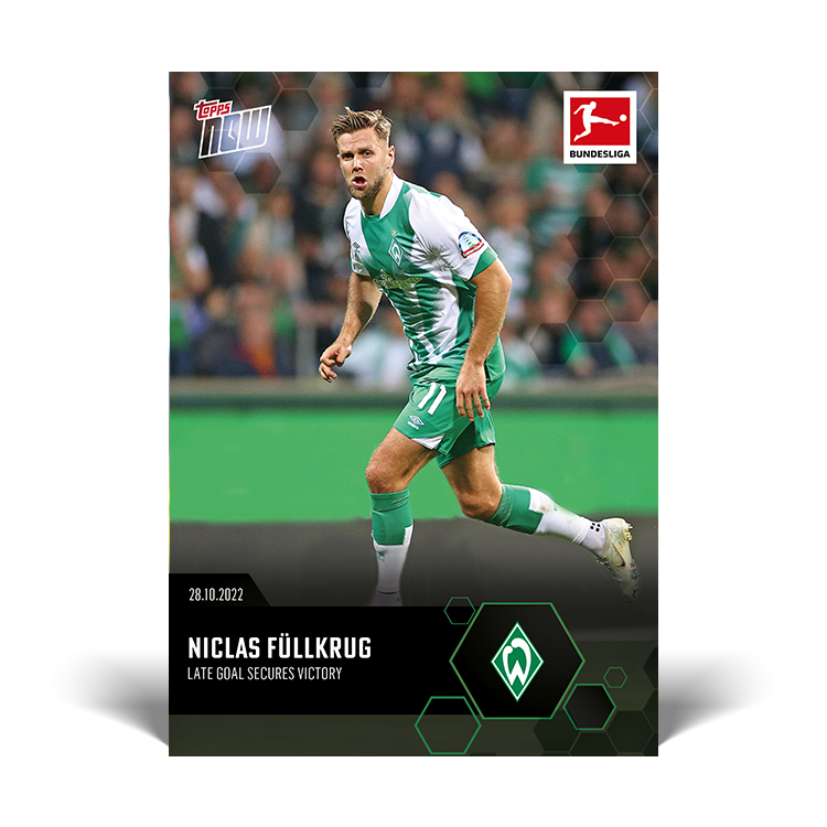 7 Card Bundle - Bundesliga Topps NOW® #72-78