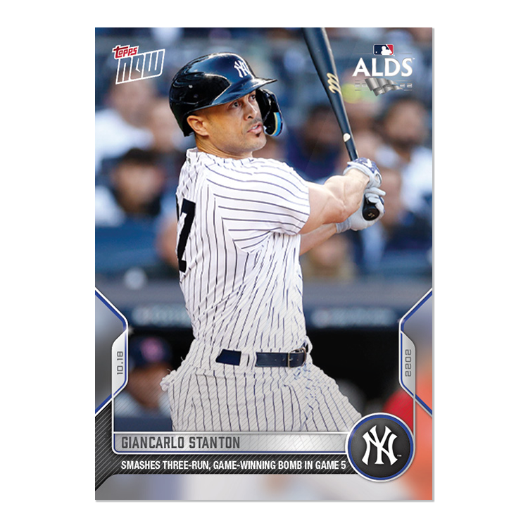 Giancarlo Stanton  - 2022 MLB Topps NOW® Card 1094 - PR: 770