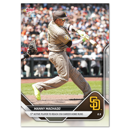 Manny Machado - 2025 MLB Topps NOW® - Card 261