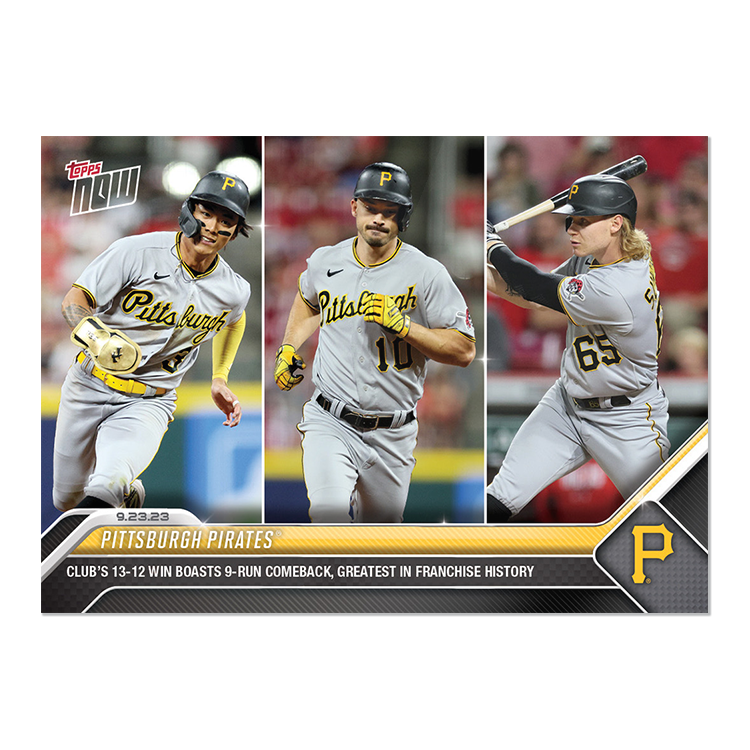 Pittsburgh Pirates  - 2023 MLB Topps NOW® Card 908 - PR: 338