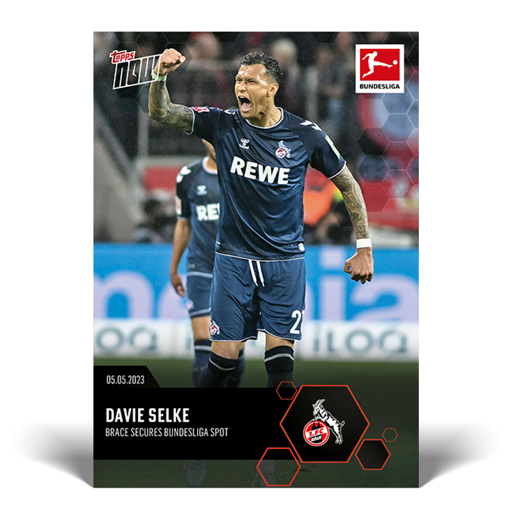 Brace secures Bundesliga spot - Bundesliga Topps NOW® Card #195 - PR: 129