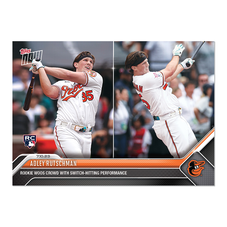 Adley Rutschman  - 2023 MLB Topps NOW® Card 557