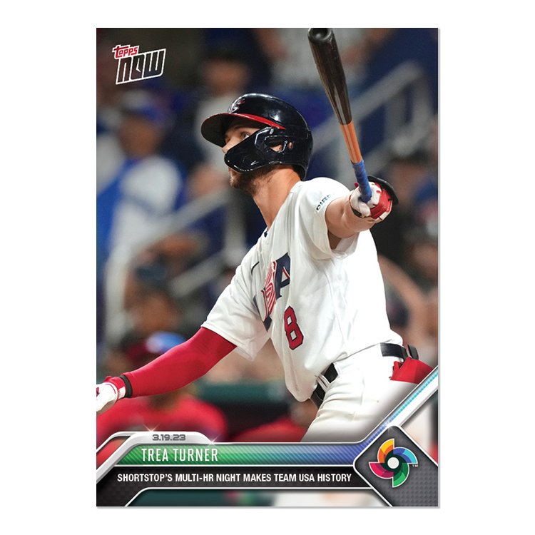 3-Card Bundle - 2023 World Baseball Classic Topps NOW® Cards: WBC61-WBC63