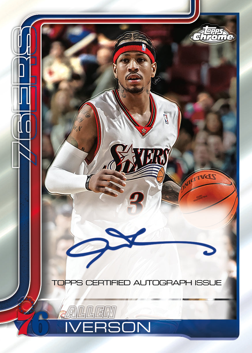 2025-26 Topps Chrome® Basketball - Mega Box