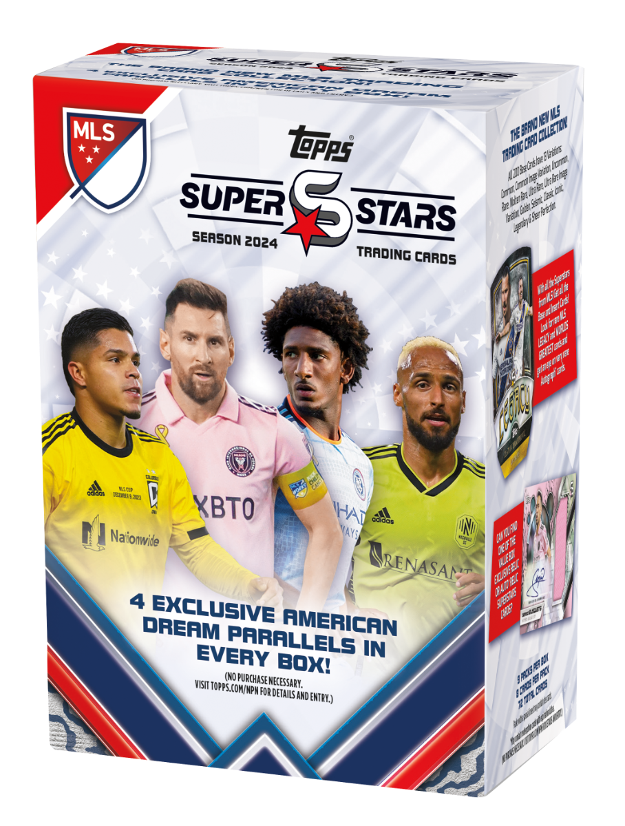 2024 Topps MLS Superstars - Hobby Box