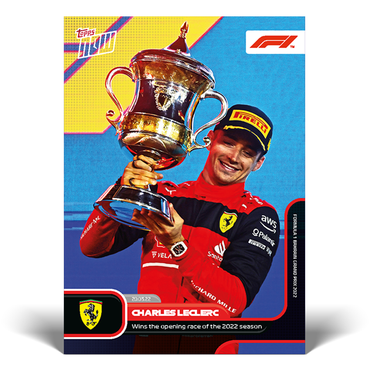4 Card Bundle - F1 Topps NOW® - #001-004