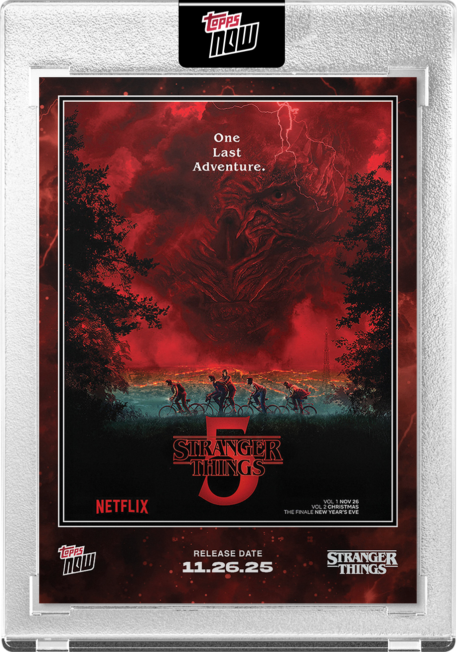 2025 Stranger Things Topps NOW® Card STRA