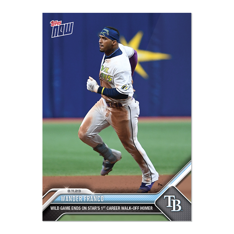 Wander Franco  - 2023 MLB Topps NOW® Card 689 - PR: 1113