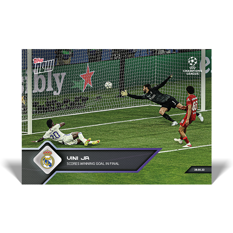 Scores winning goal in final - UCL Topps NOW® Card #160 -  PR: 1402