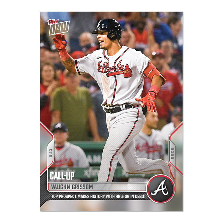 Vaughn Grissom  - 2022 MLB Topps NOW® Card 688 - PR: 5319