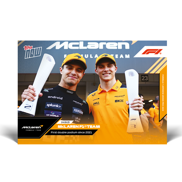 4 Card Bundle - F1 Topps NOW® Card #49-52