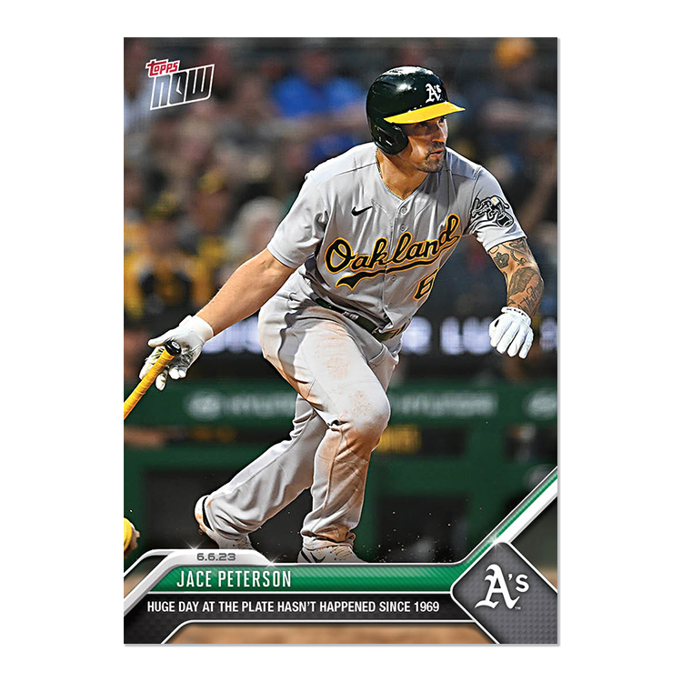 Jace Peterson  - 2023 MLB Topps NOW® Card  - PR: 261