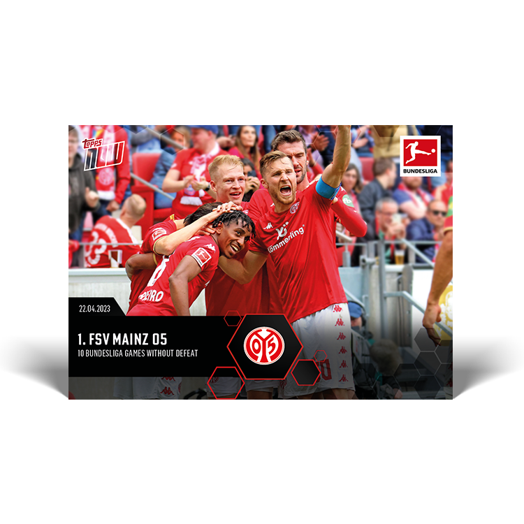 New club record! 10 Bundsliga games without defeat - Bundesliga Topps NOW® Card #188 - PR: 72