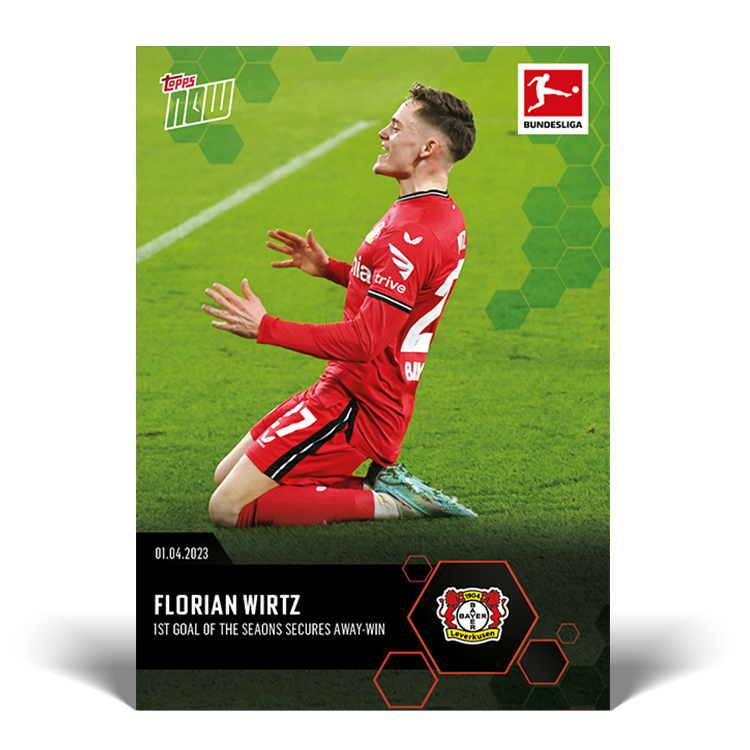 6 Cards Bundle - Bundesliga Topps NOW® #166-171