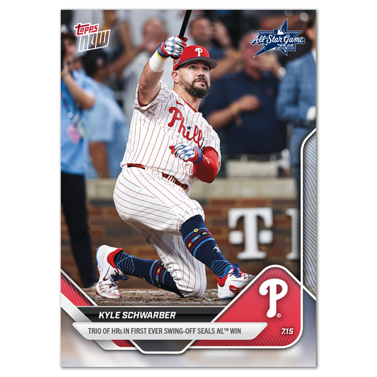 Kyle Schwarber - 2025 MLB Topps NOW® - Card 433
