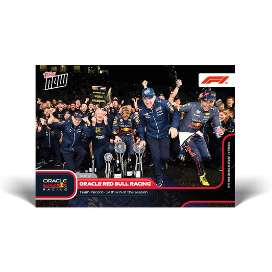 Team Record - 14th win of the season - F1 Topps NOW® Card #64 - PR: 1447