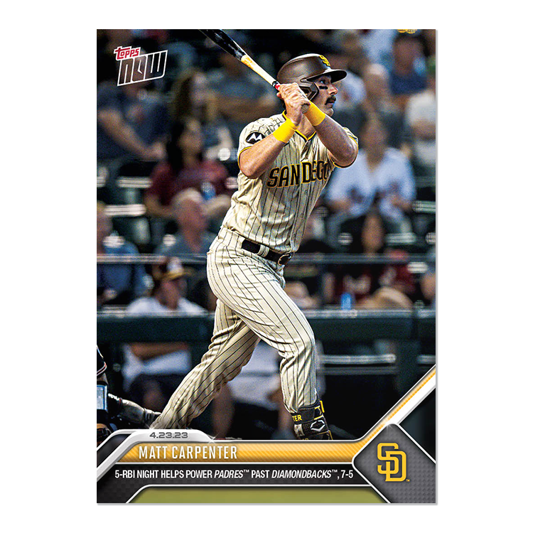 Matt Carpenter  - 2023 MLB Topps NOW® Card 176 - PR: 289