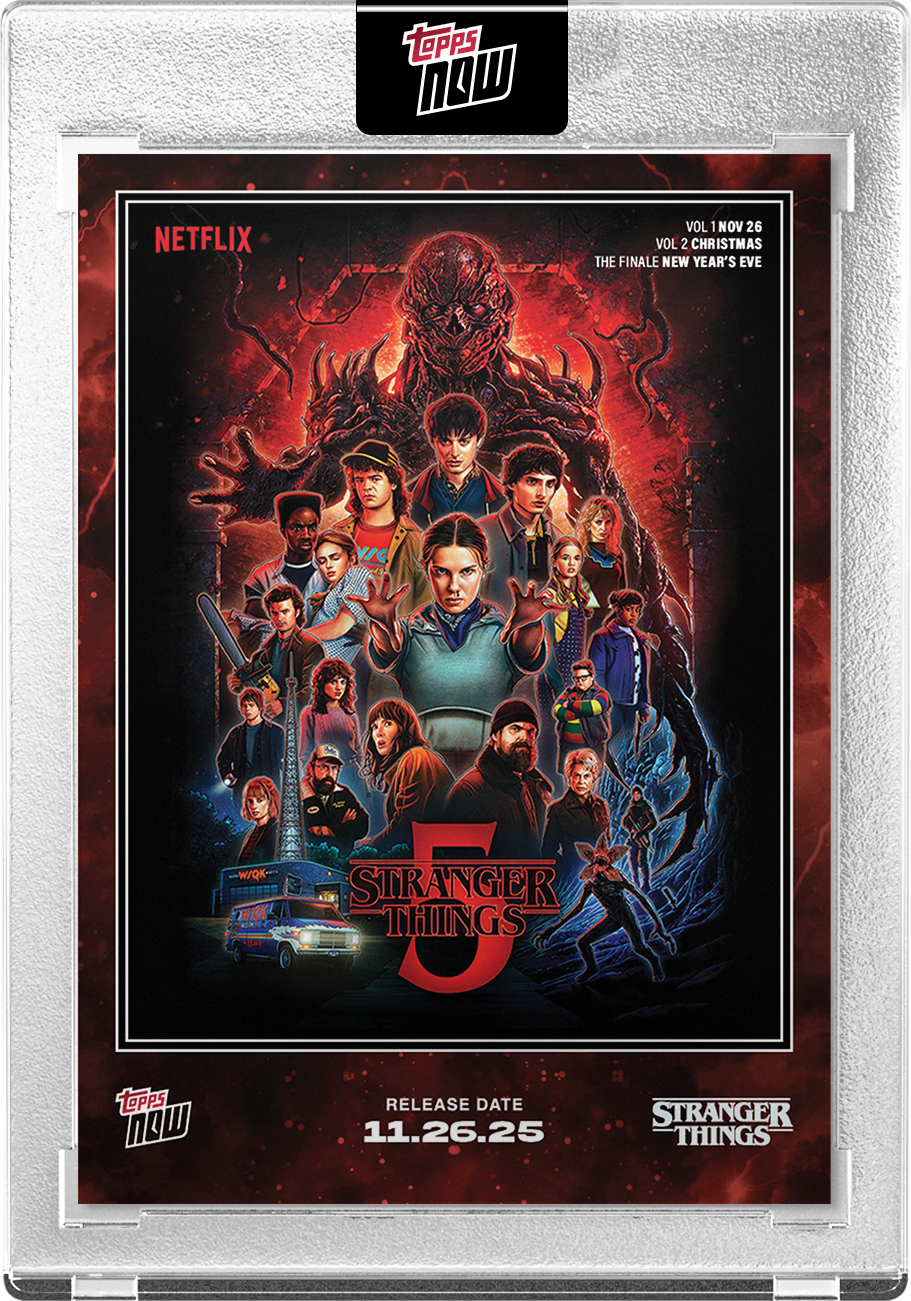 2025 Stranger Things Topps NOW® Card STRA