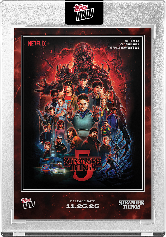 2025 Stranger Things Topps NOW® Card STRA