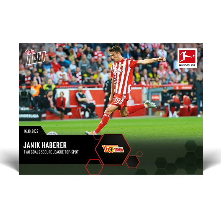 Two Goals secures league top-spot  - Bundesliga Topps NOW® Card #62 - PR: 226