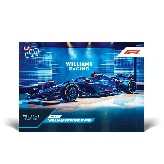 Williams Racing FW45 - F1 Topps NOW® Card #P004 - PR: 681
