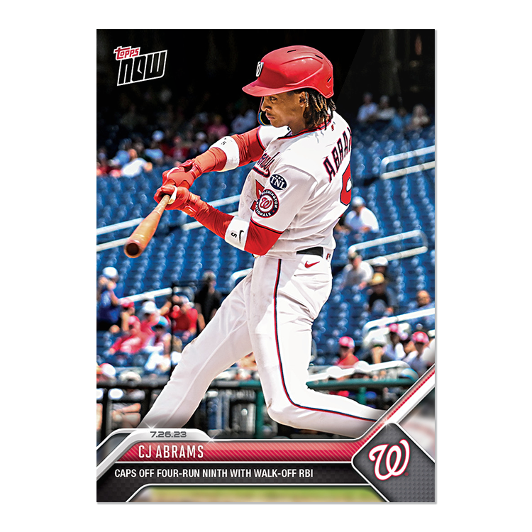 6-Card Bundle - 2023 MLB Topps NOW® Cards: 619-624