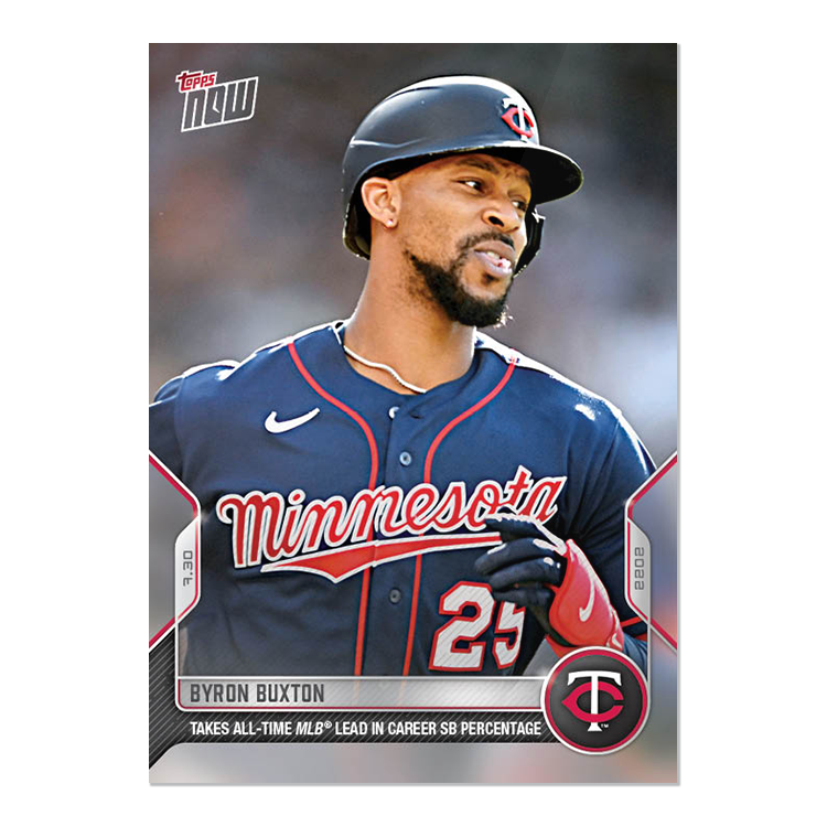 Byron Buxton  - 2022 MLB Topps NOW® Card 618 - PR: 314