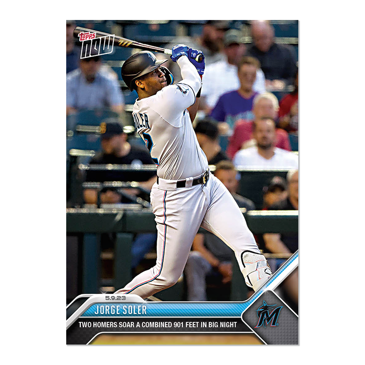 Jorge Soler  - 2023 MLB Topps NOW® Card 263 - PR: 365