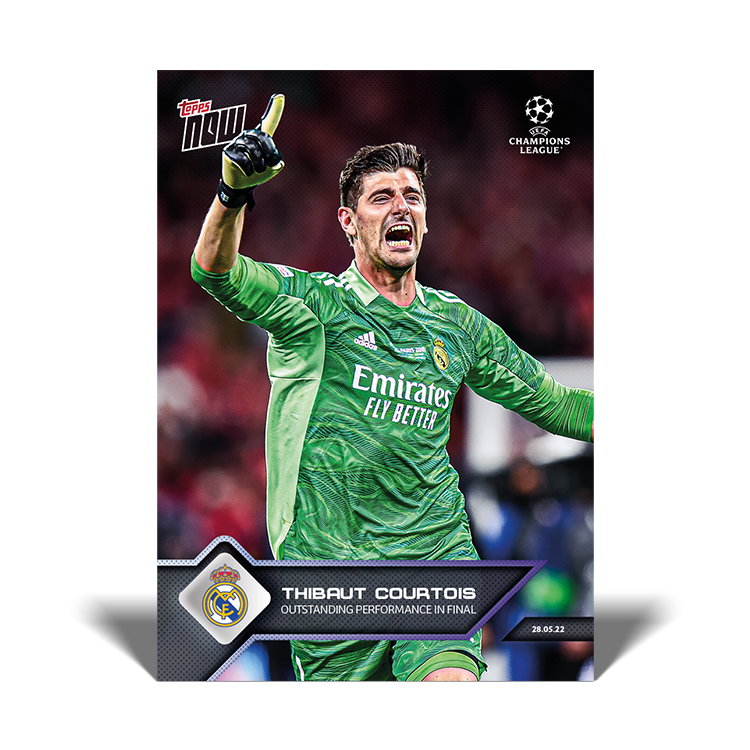 Outstanding Performance in final   - UCL Topps NOW® Card #159 - PR: 733