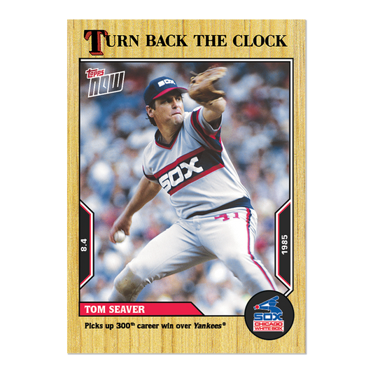 Tom Seaver  - 2022 MLB Topps NOW® Turn Back The Clock - Card 127 - PR: 352