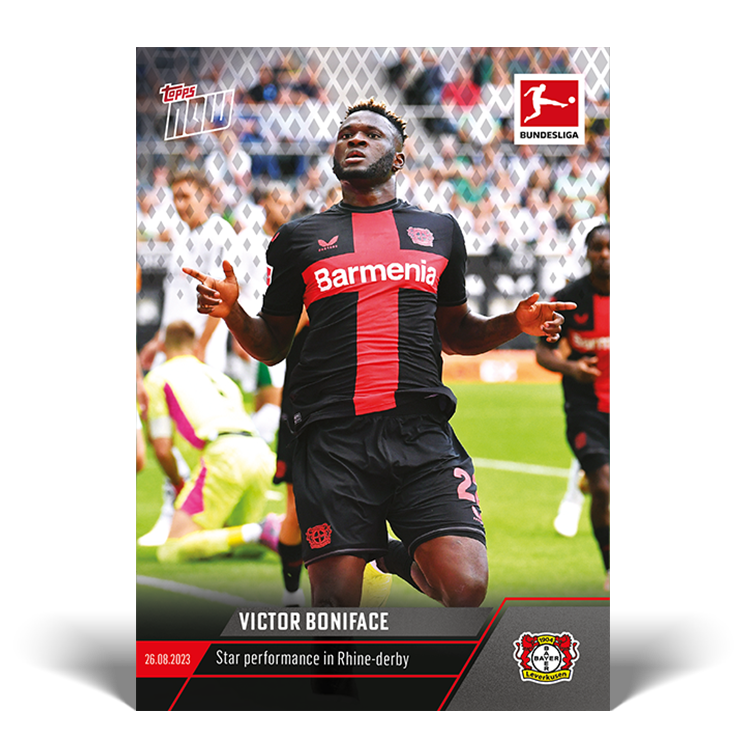 Star performance in Rhine-derby - Bundesliga Topps NOW® Card #16 - PR: 216