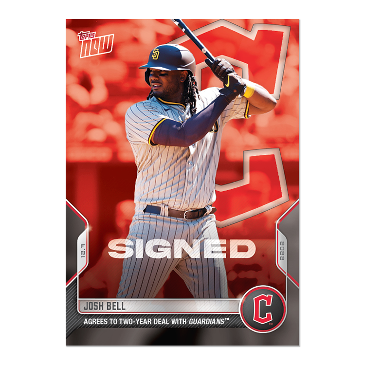 Josh Bell  - 2022 MLB Topps NOW® Card OS48 - PR: 326