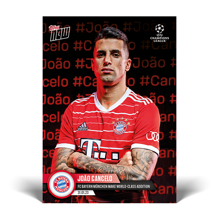 FC Bayern Munchen make world-class addition - UCL Topps NOW® Card #76 - PR: 502