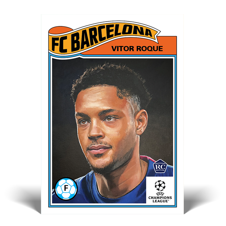 Topps UCC Living Set Card #660 - Vitor Roque - PR: 2080