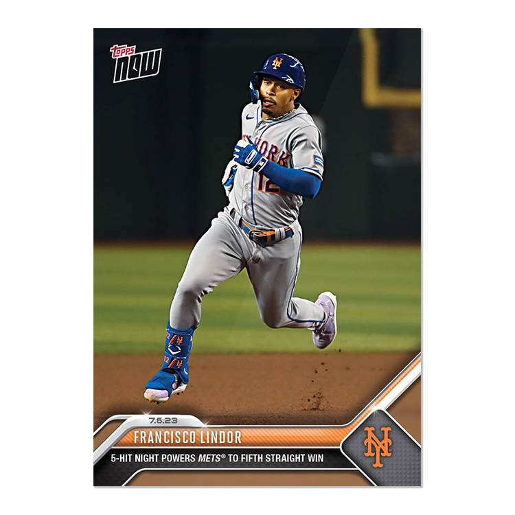 Francisco Lindor  - 2023 MLB Topps NOW® Card 533 - PR: 532